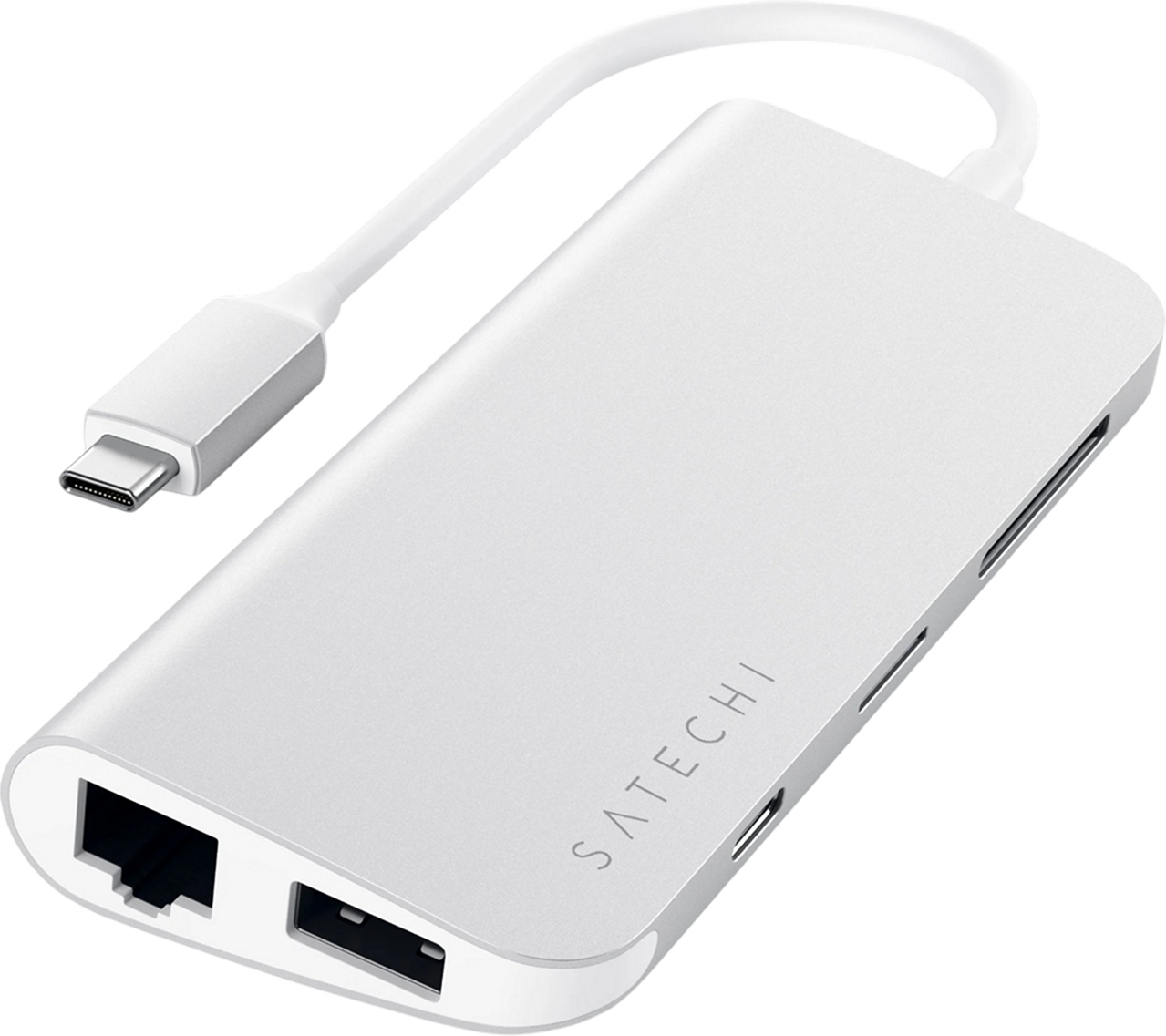 Адаптер Satechi Aluminum Type-C Multimedia Adapter Silver